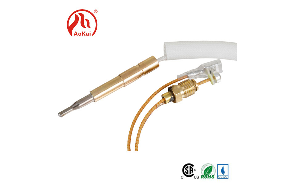 Thermocouple ji hêla du materyalên alloy ên cihêreng ve tête hev kirin